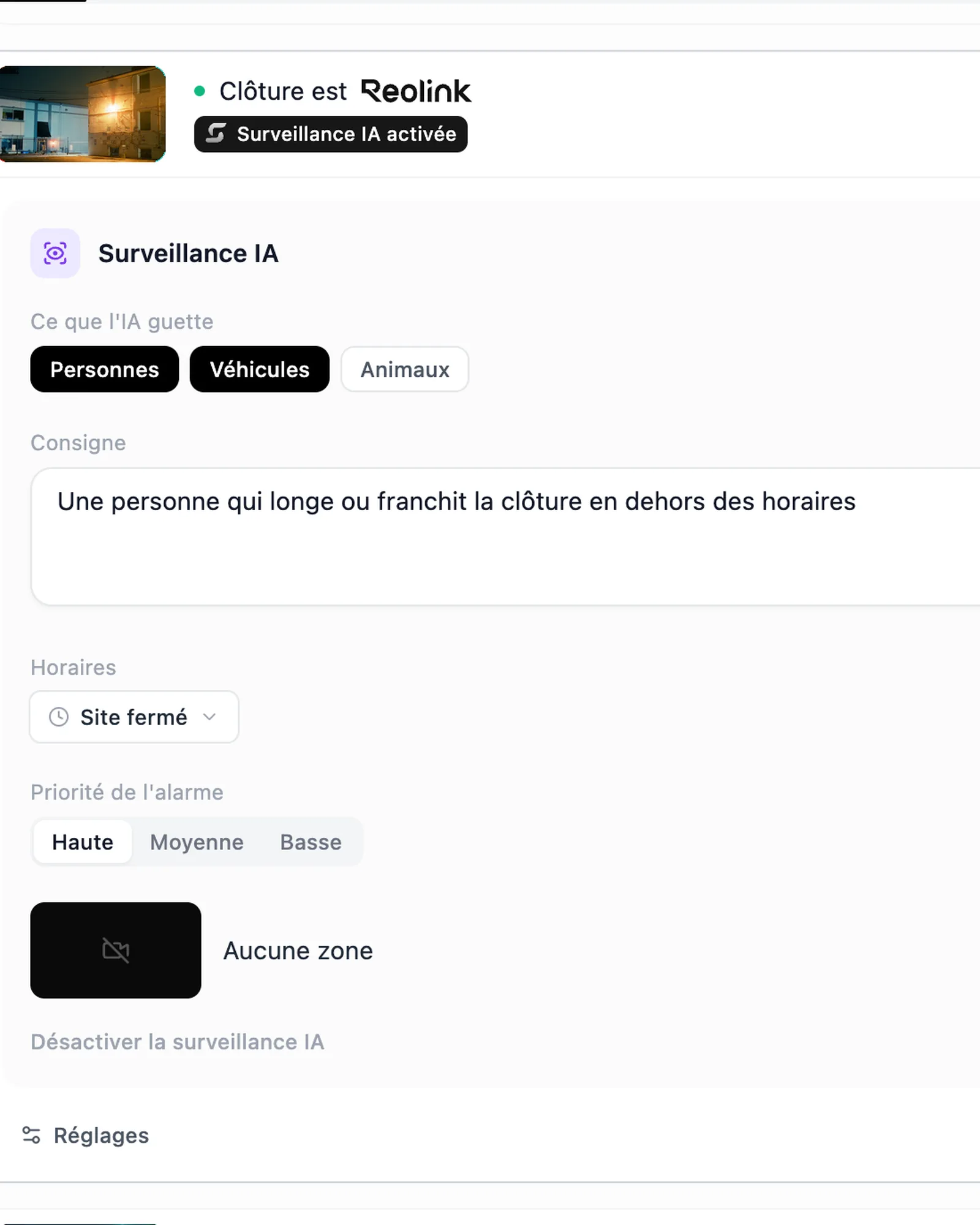 Surveillance IA